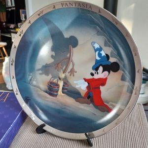 Disney Fantasia 55th Anniversary Commemorative Plate